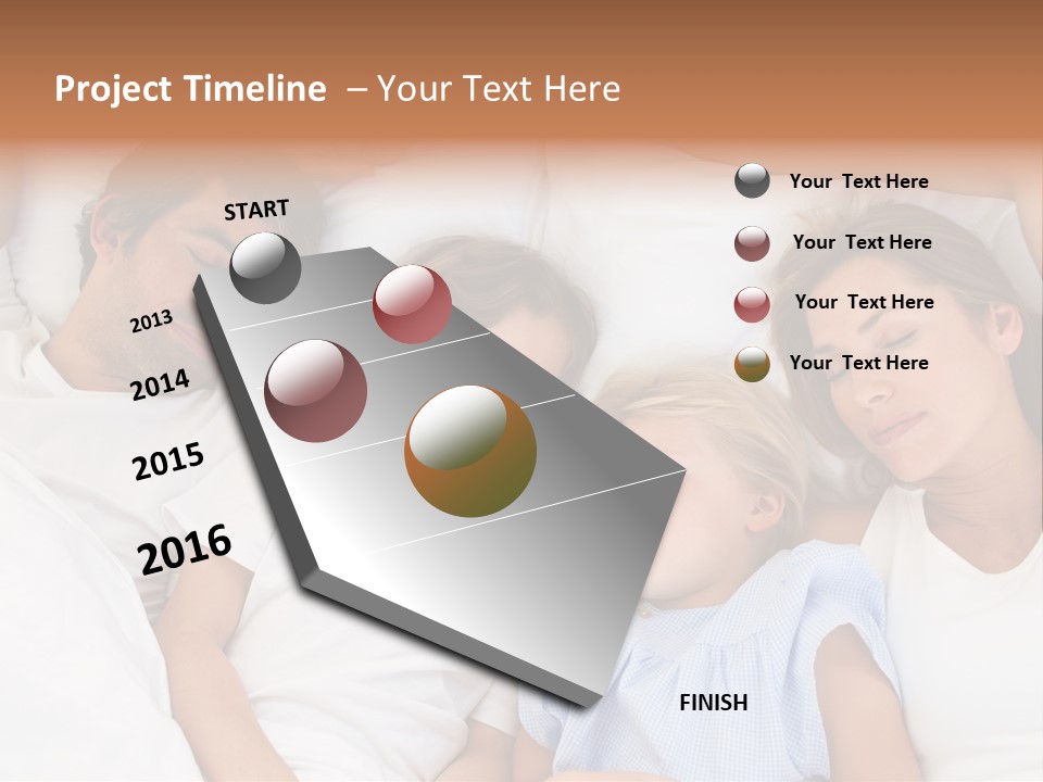 Mother Day Sleeping PowerPoint Template