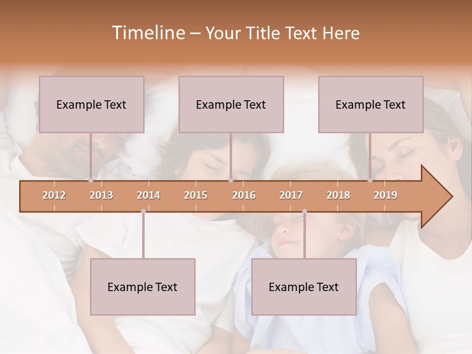 Mother Day Sleeping PowerPoint Template