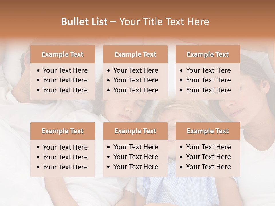 Mother Day Sleeping PowerPoint Template