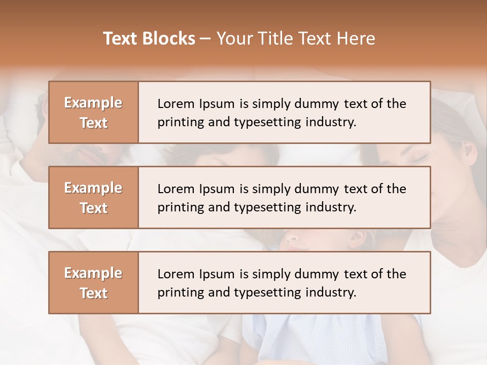 Mother Day Sleeping PowerPoint Template