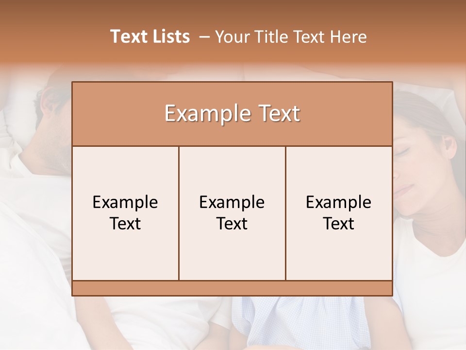 Mother Day Sleeping PowerPoint Template