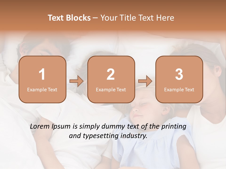 Mother Day Sleeping PowerPoint Template