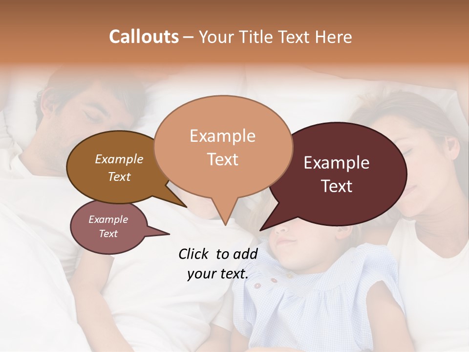 Mother Day Sleeping PowerPoint Template