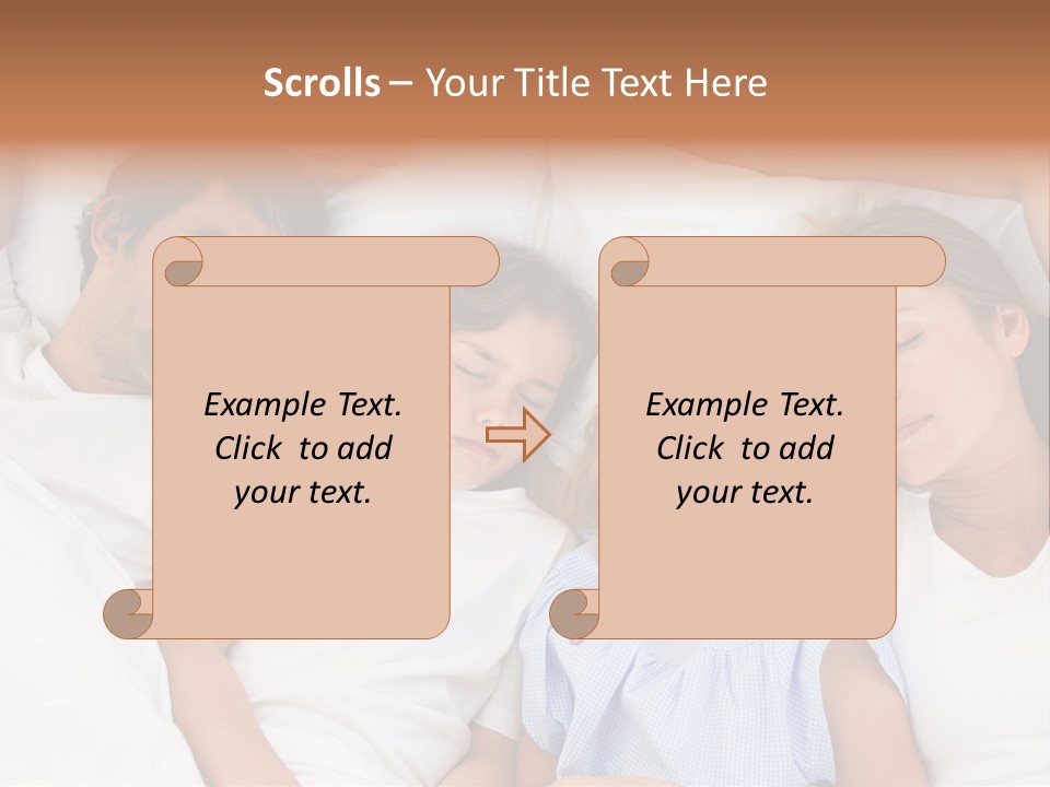 Mother Day Sleeping PowerPoint Template