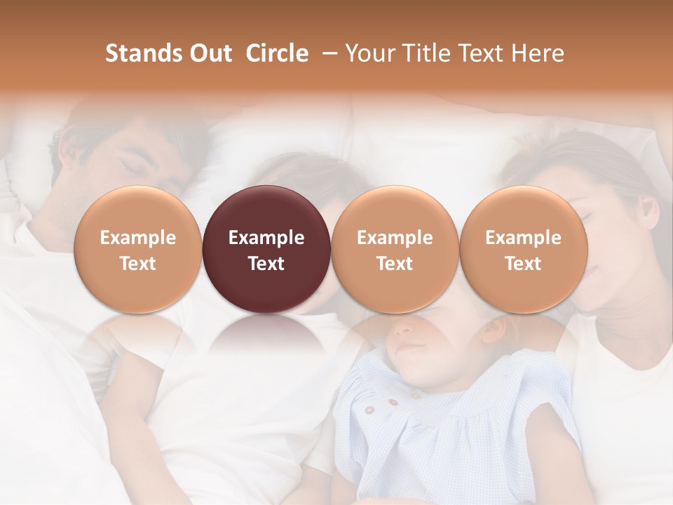 Mother Day Sleeping PowerPoint Template