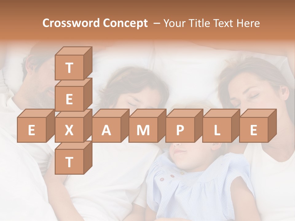 Mother Day Sleeping PowerPoint Template