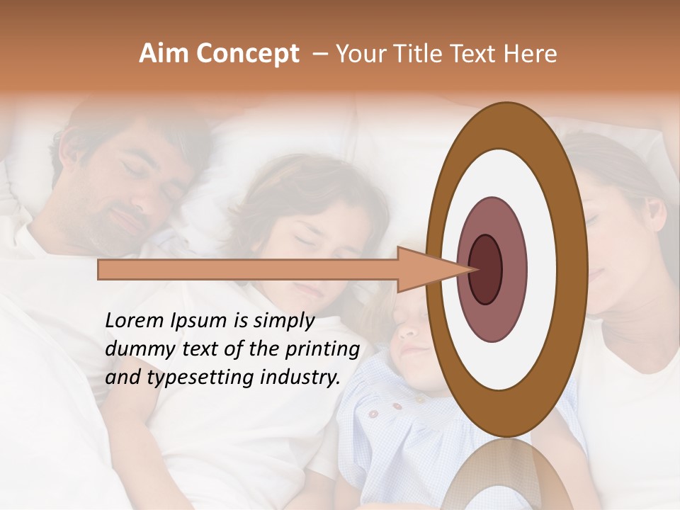 Mother Day Sleeping PowerPoint Template