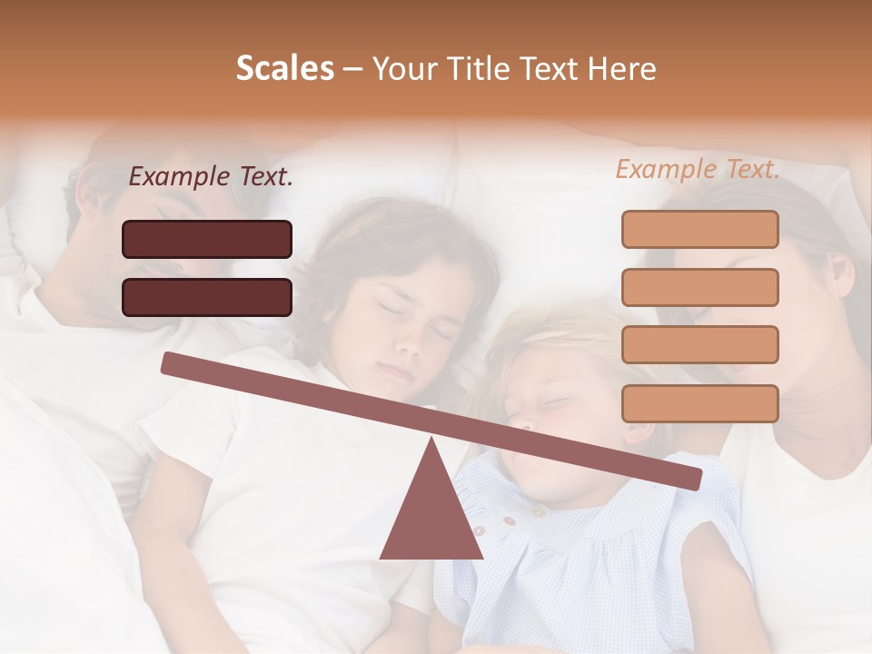 Mother Day Sleeping PowerPoint Template