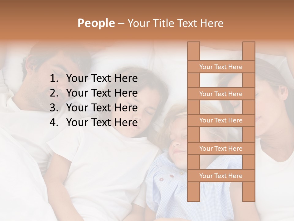 Mother Day Sleeping PowerPoint Template