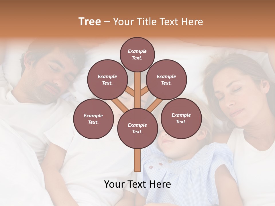 Mother Day Sleeping PowerPoint Template