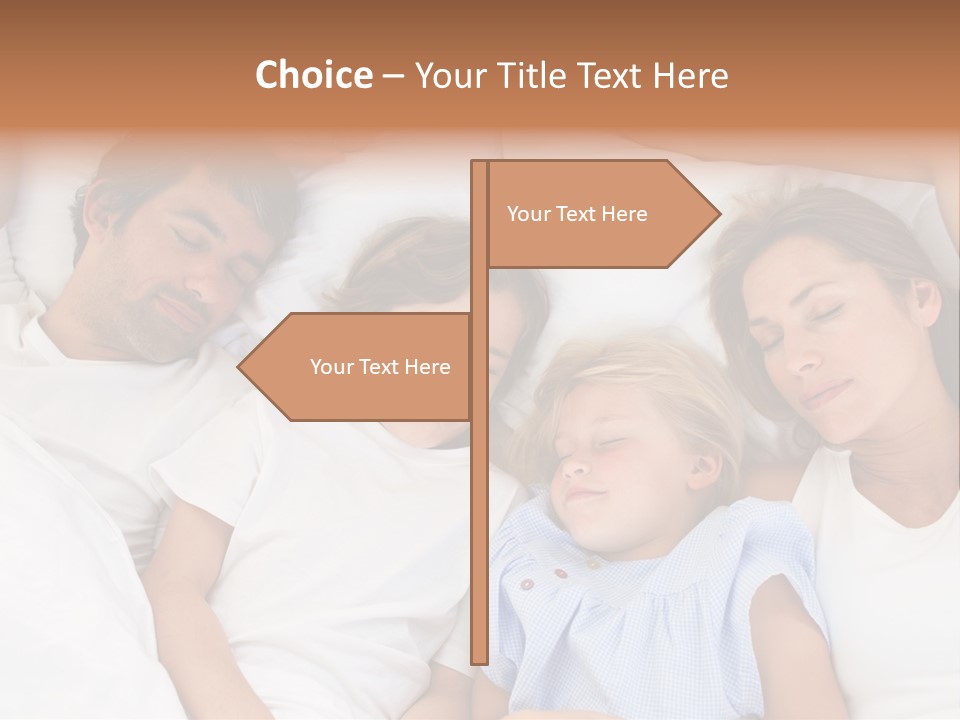 Mother Day Sleeping PowerPoint Template