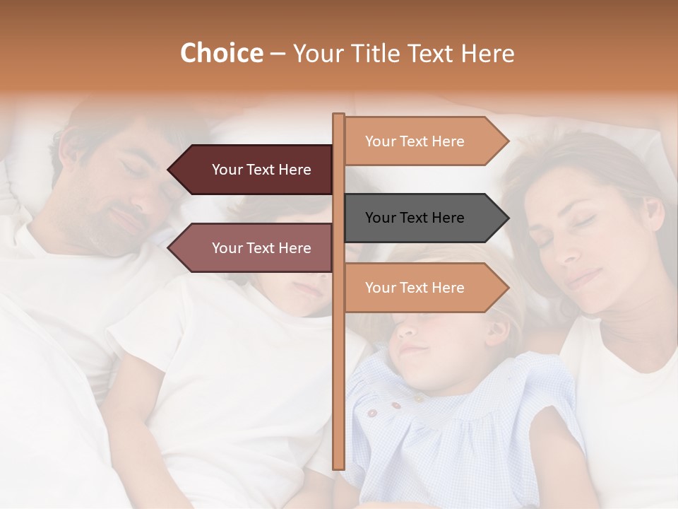 Mother Day Sleeping PowerPoint Template