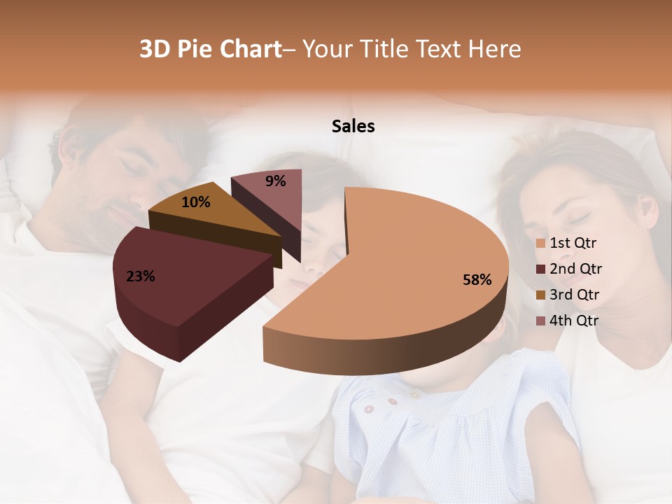 Mother Day Sleeping PowerPoint Template