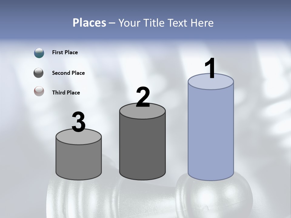 Competition White Intelligence PowerPoint Template