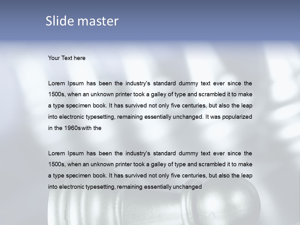 Competition White Intelligence PowerPoint Template