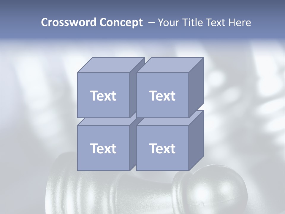 Competition White Intelligence PowerPoint Template