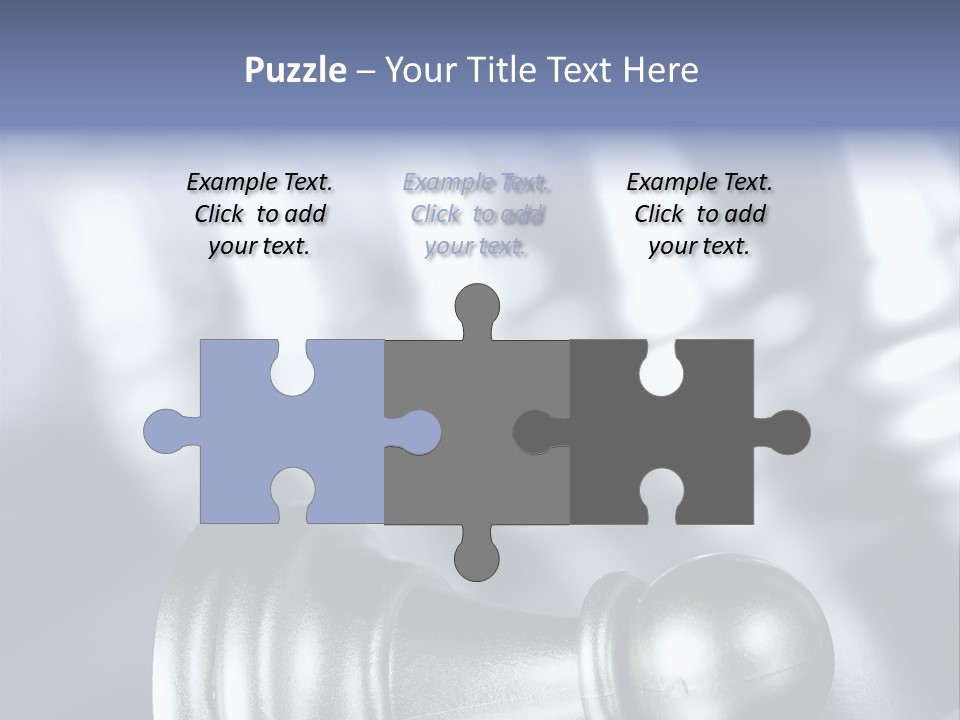 Competition White Intelligence PowerPoint Template