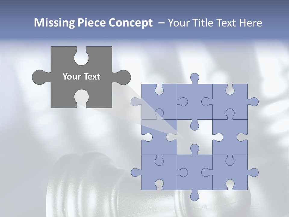 Competition White Intelligence PowerPoint Template