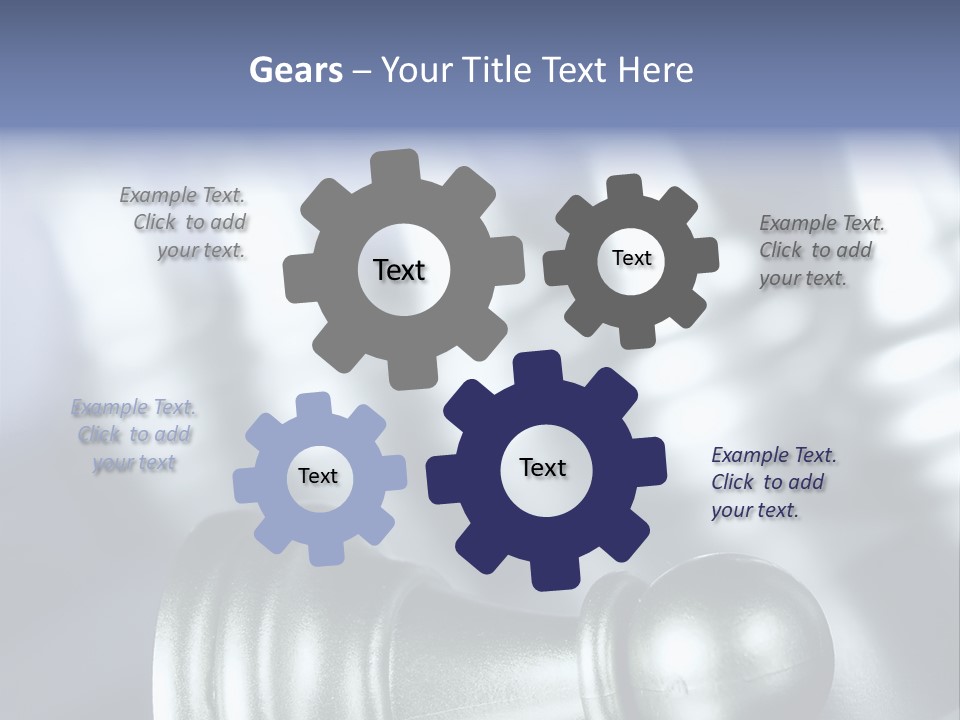 Competition White Intelligence PowerPoint Template