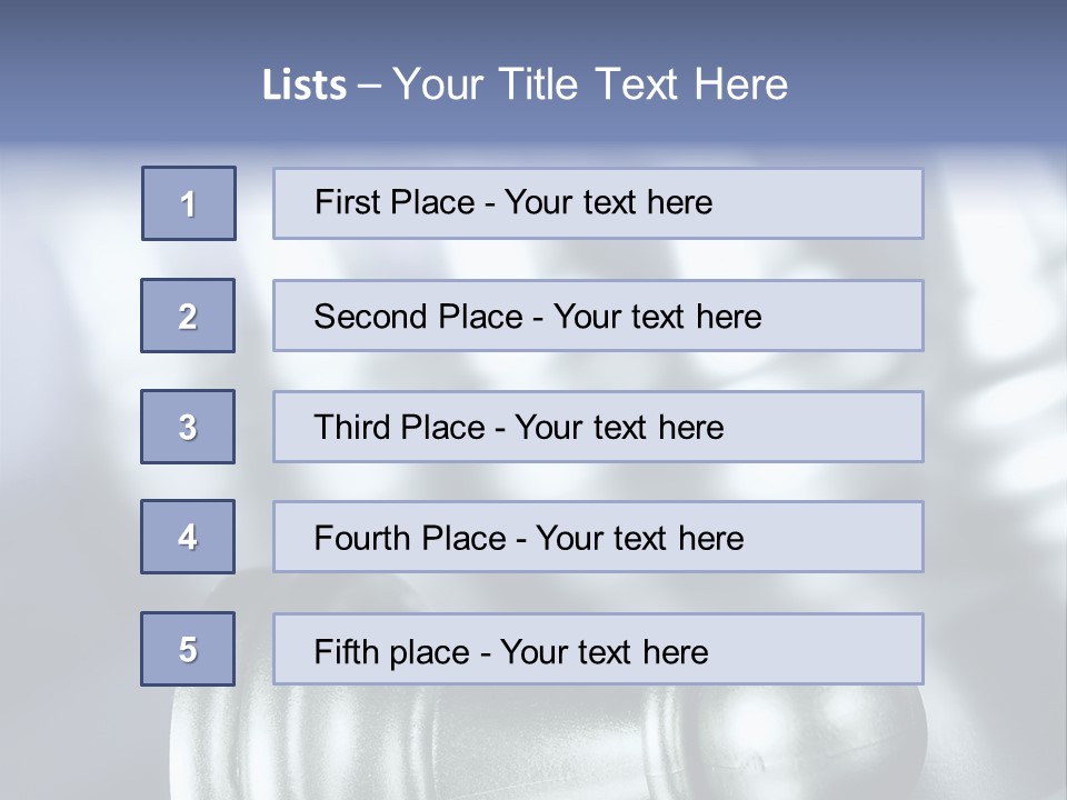Competition White Intelligence PowerPoint Template