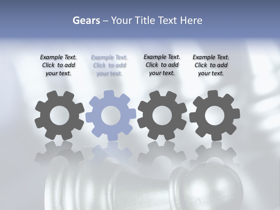 Competition White Intelligence PowerPoint Template