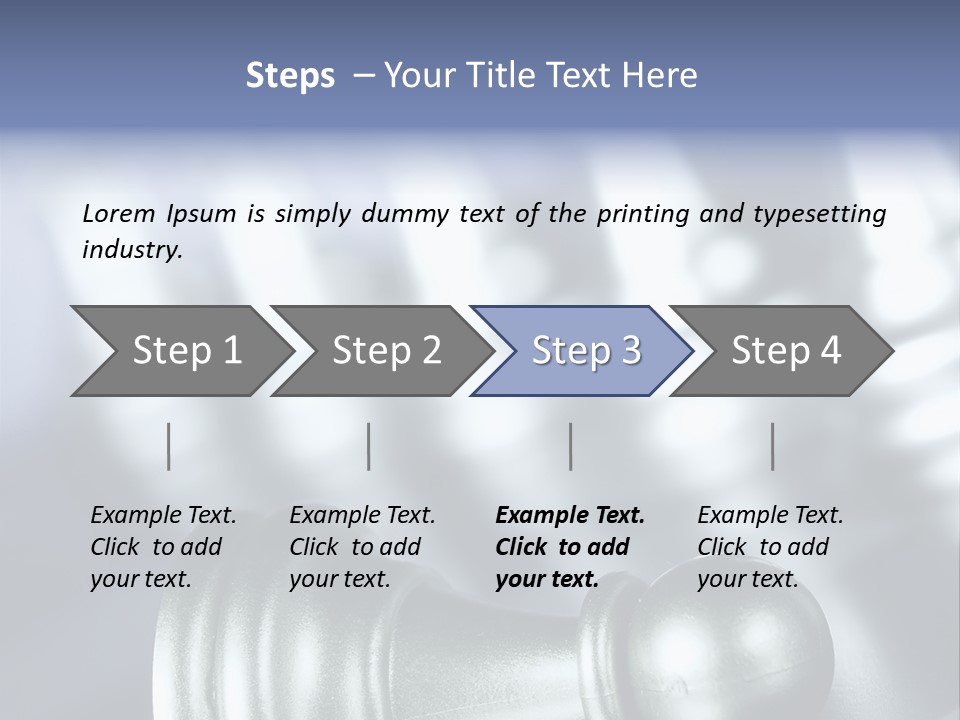 Competition White Intelligence PowerPoint Template