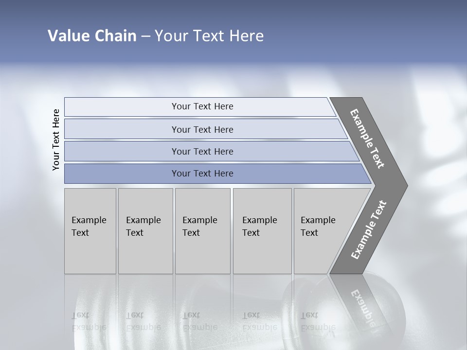 Competition White Intelligence PowerPoint Template
