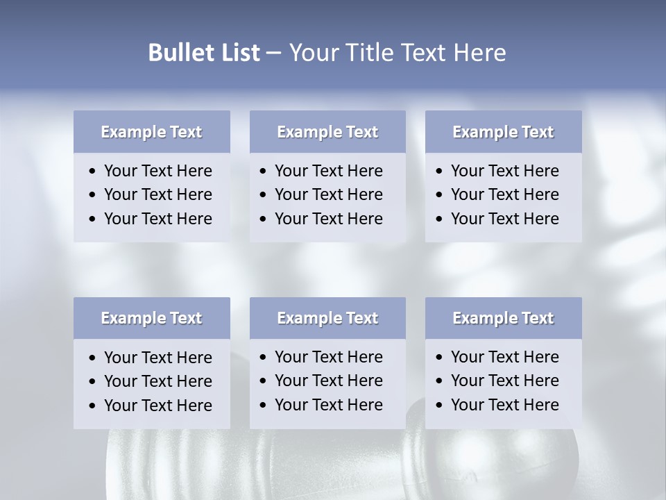 Competition White Intelligence PowerPoint Template