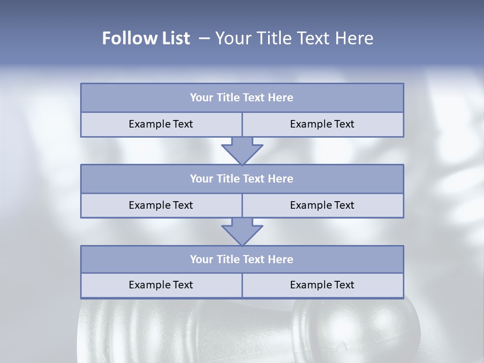 Competition White Intelligence PowerPoint Template