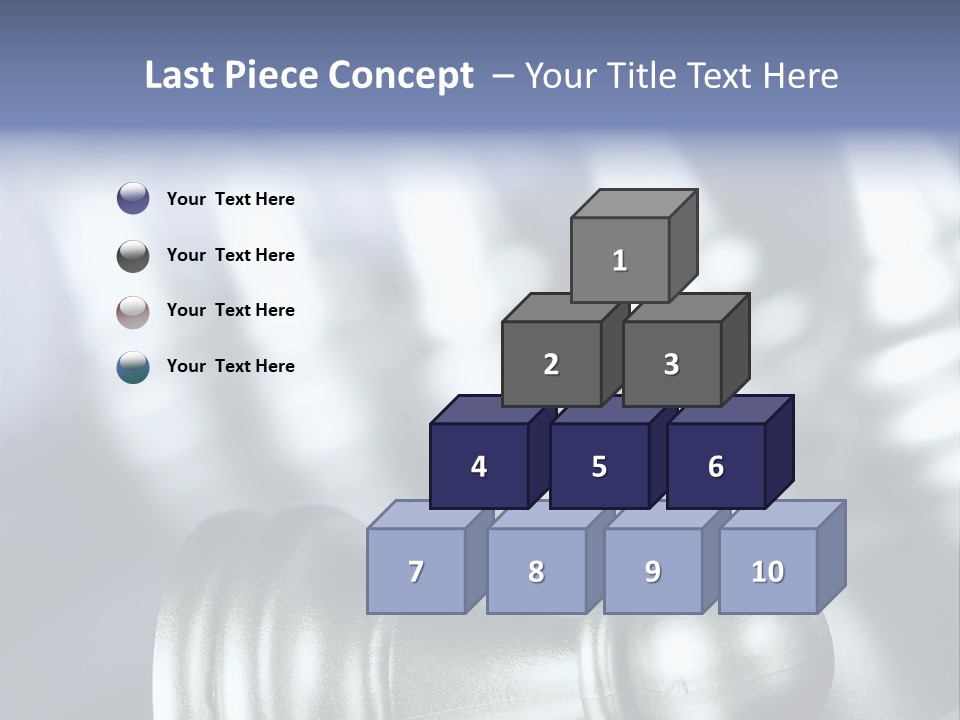 Competition White Intelligence PowerPoint Template