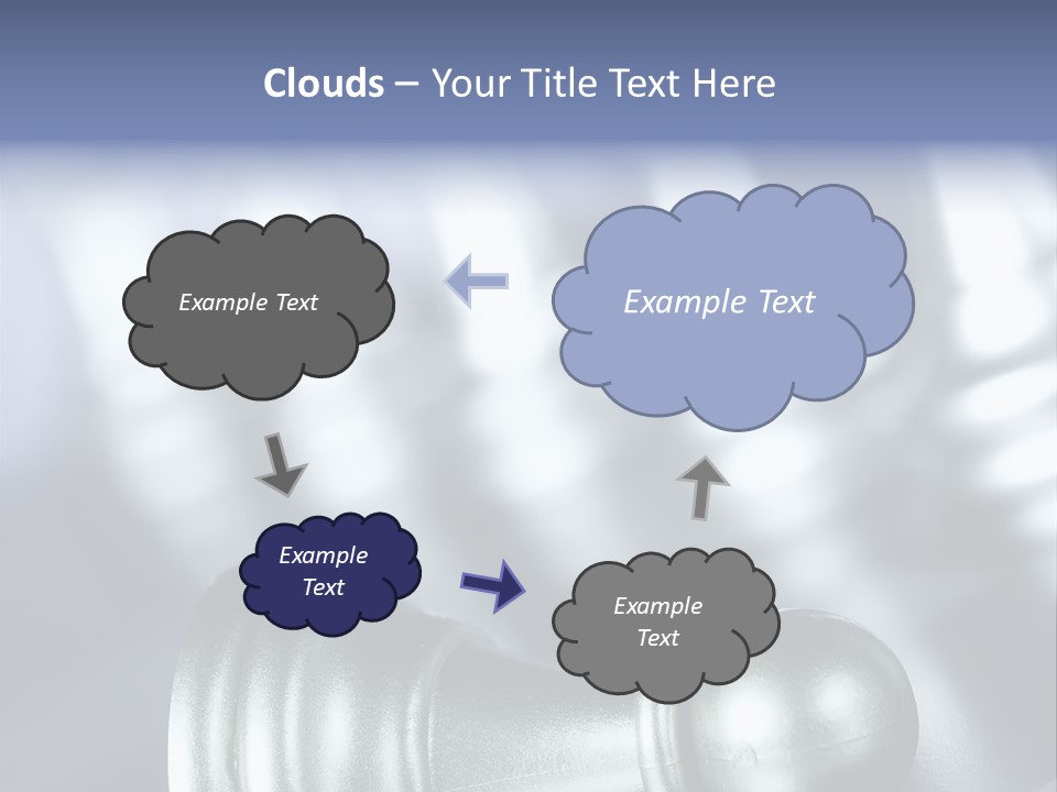 Competition White Intelligence PowerPoint Template