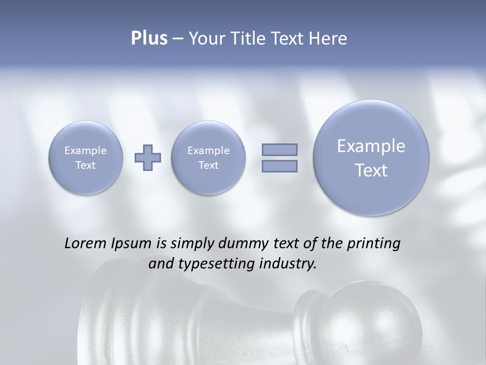 Competition White Intelligence PowerPoint Template