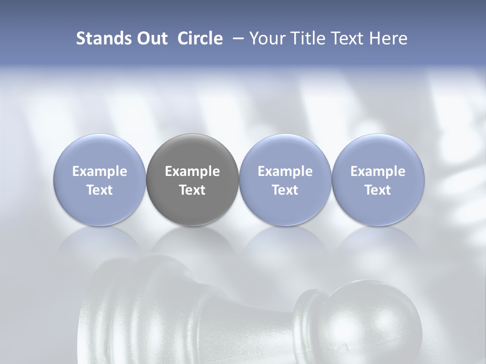 Competition White Intelligence PowerPoint Template