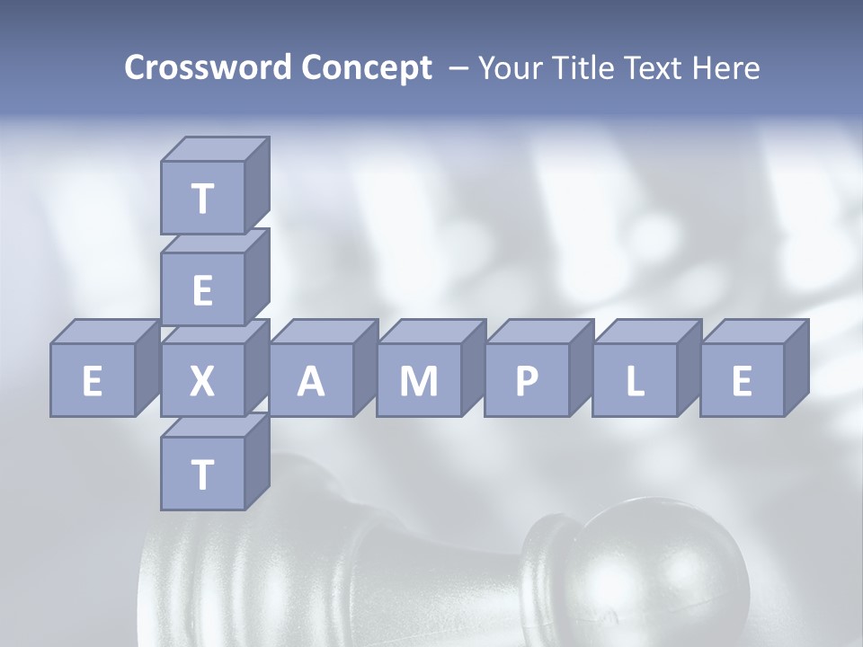 Competition White Intelligence PowerPoint Template