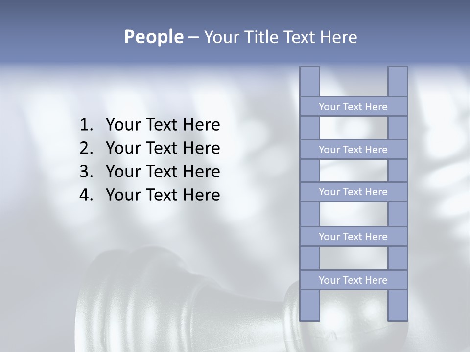 Competition White Intelligence PowerPoint Template