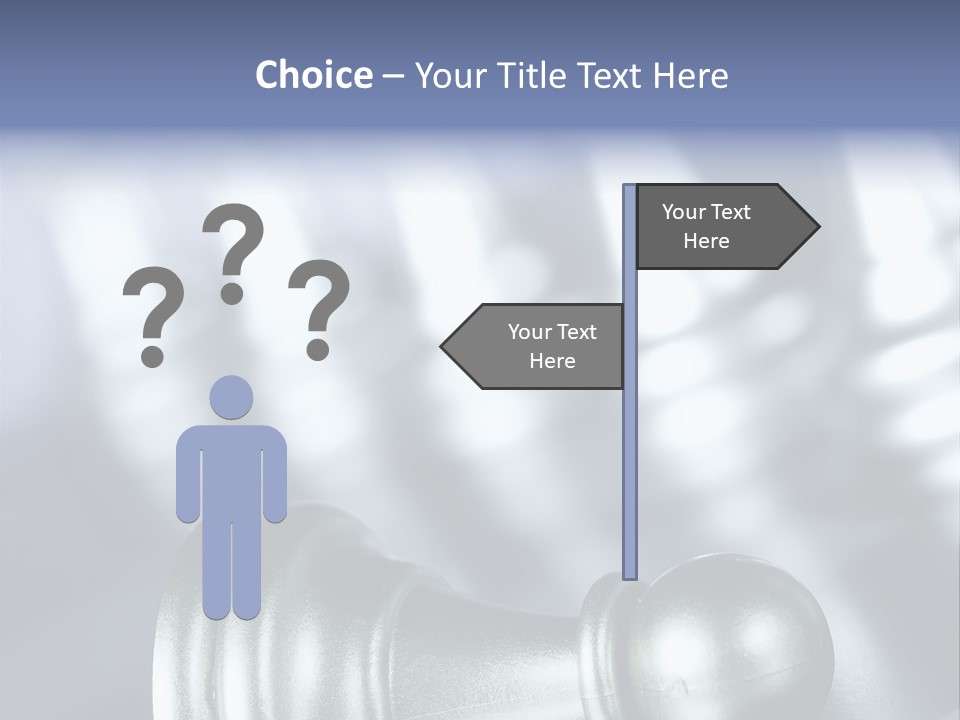 Competition White Intelligence PowerPoint Template