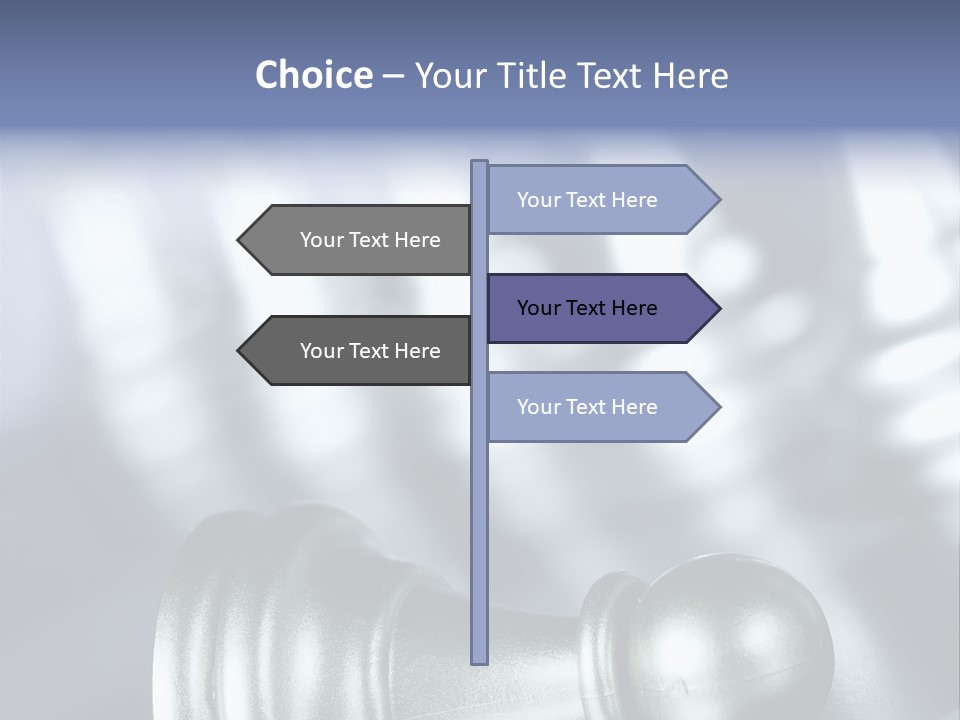 Competition White Intelligence PowerPoint Template