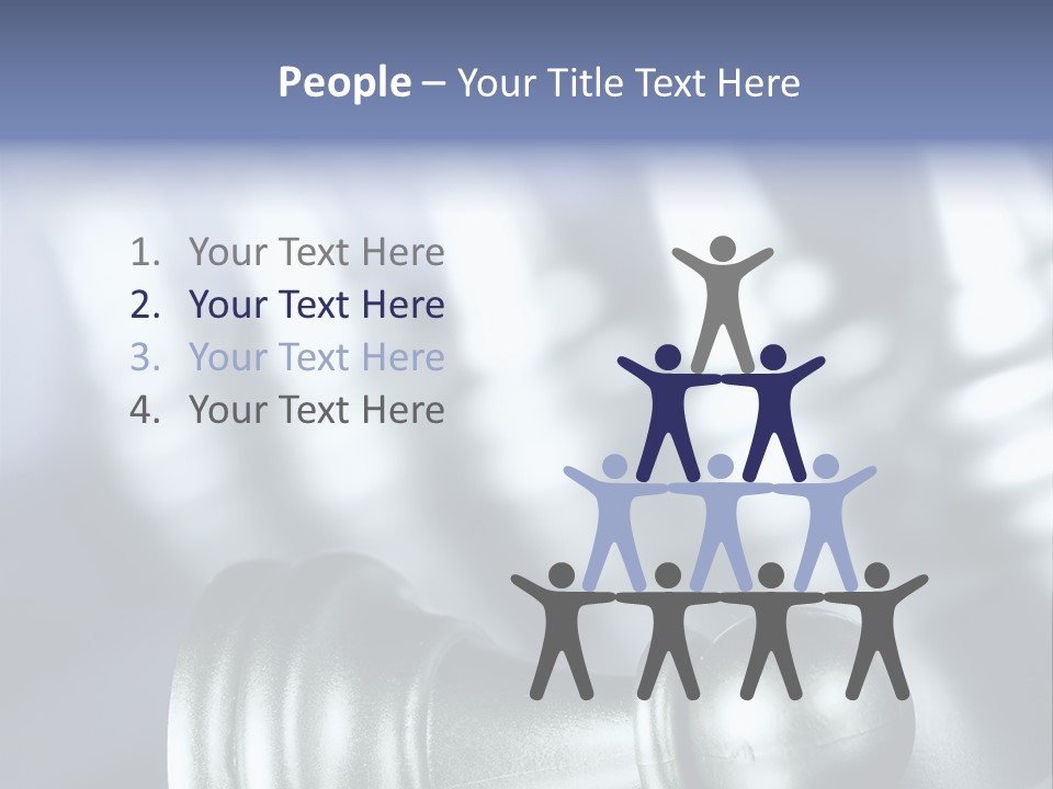 Competition White Intelligence PowerPoint Template