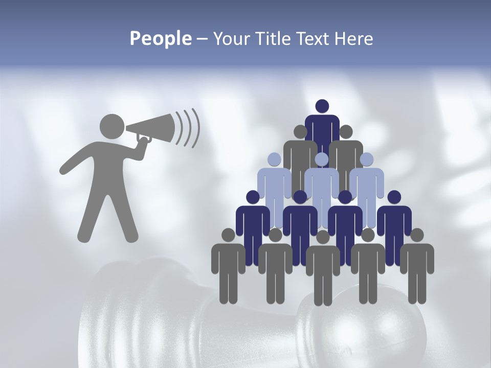 Competition White Intelligence PowerPoint Template