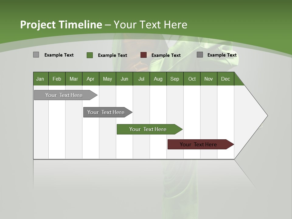 Posing Moving Flexibility PowerPoint Template