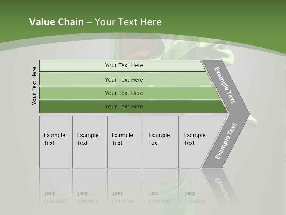Posing Moving Flexibility PowerPoint Template