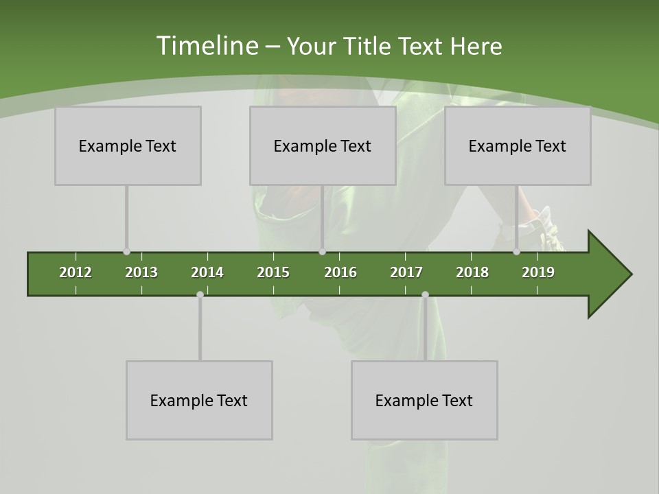 Posing Moving Flexibility PowerPoint Template