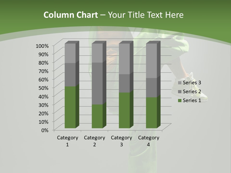 Posing Moving Flexibility PowerPoint Template