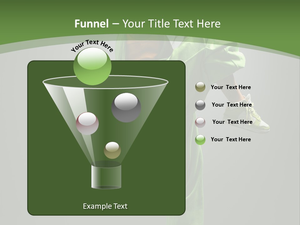 Posing Moving Flexibility PowerPoint Template