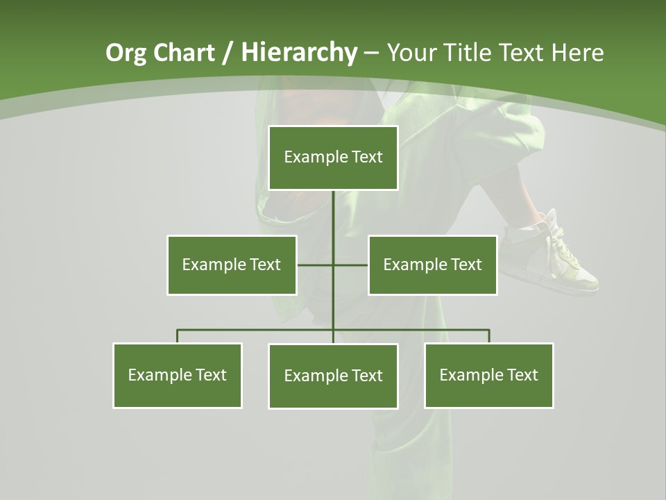 Posing Moving Flexibility PowerPoint Template