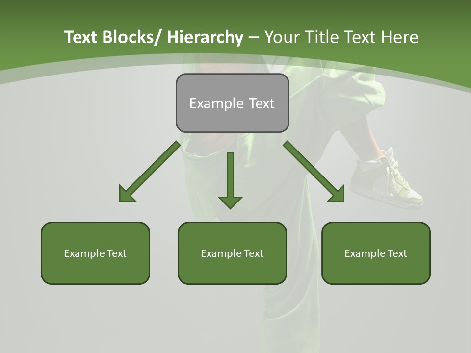 Posing Moving Flexibility PowerPoint Template