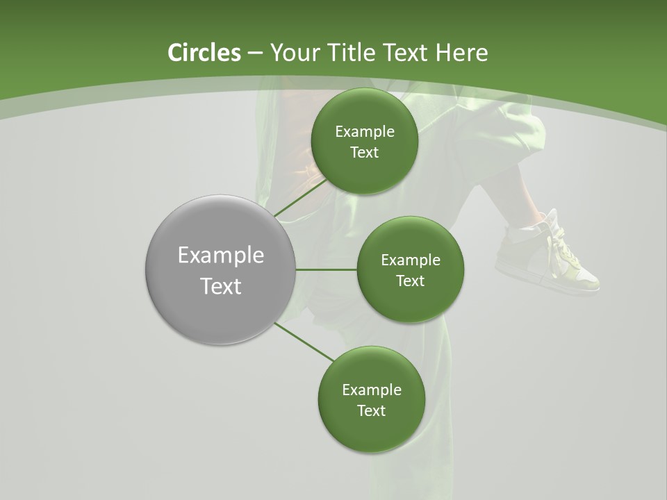 Posing Moving Flexibility PowerPoint Template