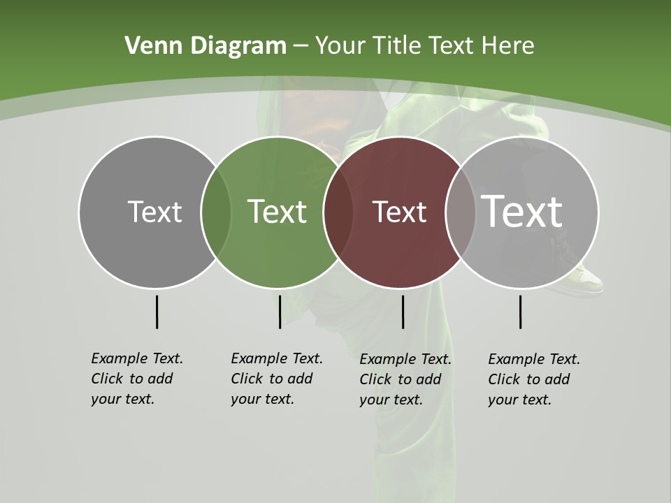 Posing Moving Flexibility PowerPoint Template