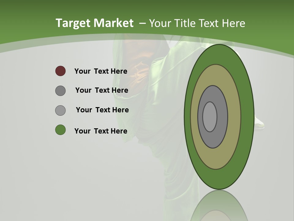 Posing Moving Flexibility PowerPoint Template