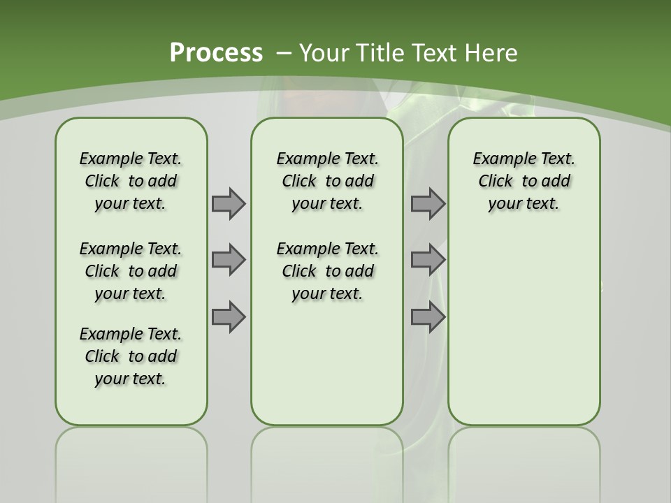 Posing Moving Flexibility PowerPoint Template